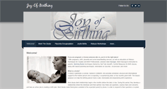 Desktop Screenshot of joy-of-birthing.com