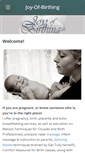 Mobile Screenshot of joy-of-birthing.com